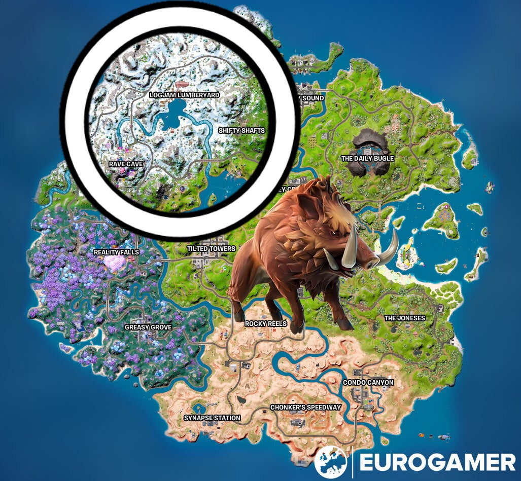 Fortnite animal locations and where to find wolves, boars, chickens